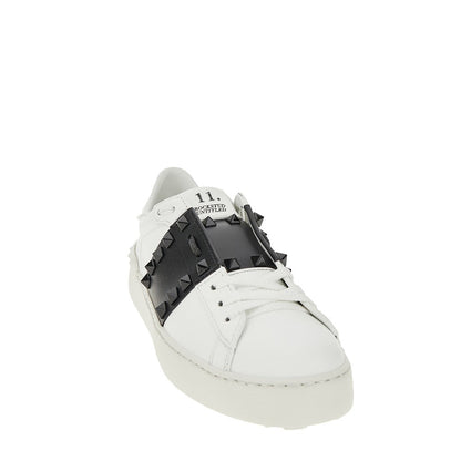 VALENTINO GARAVANI 36 rockstud untitled leather sneakers