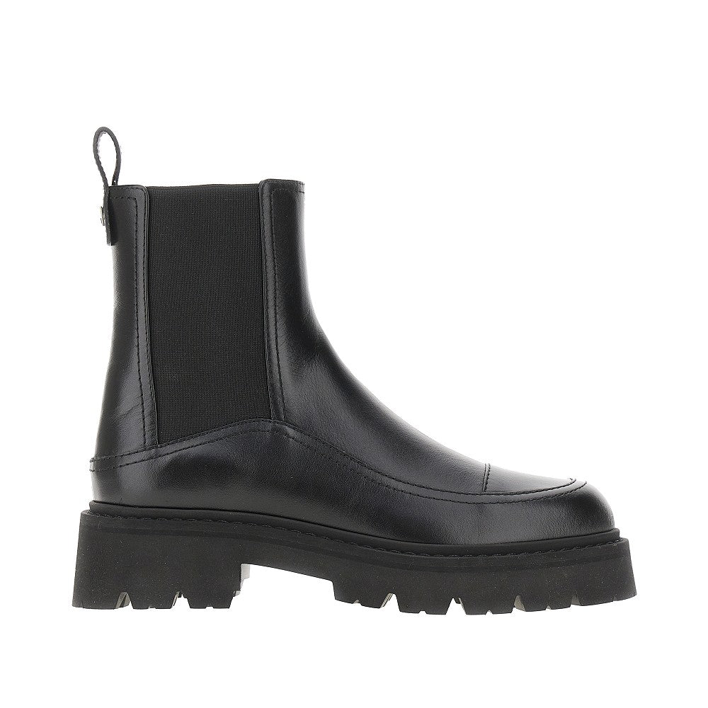 EMPORIO ARMANI 36 leather beatles boots