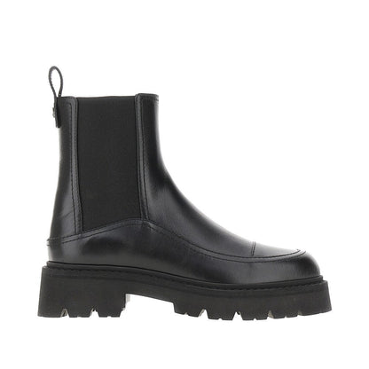 EMPORIO ARMANI 36 leather beatles boots