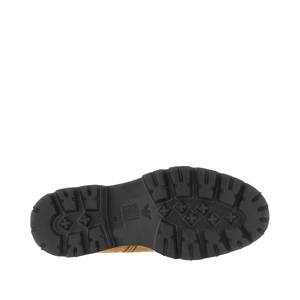 EMPORIO ARMANI 37 suede leather ankle boots