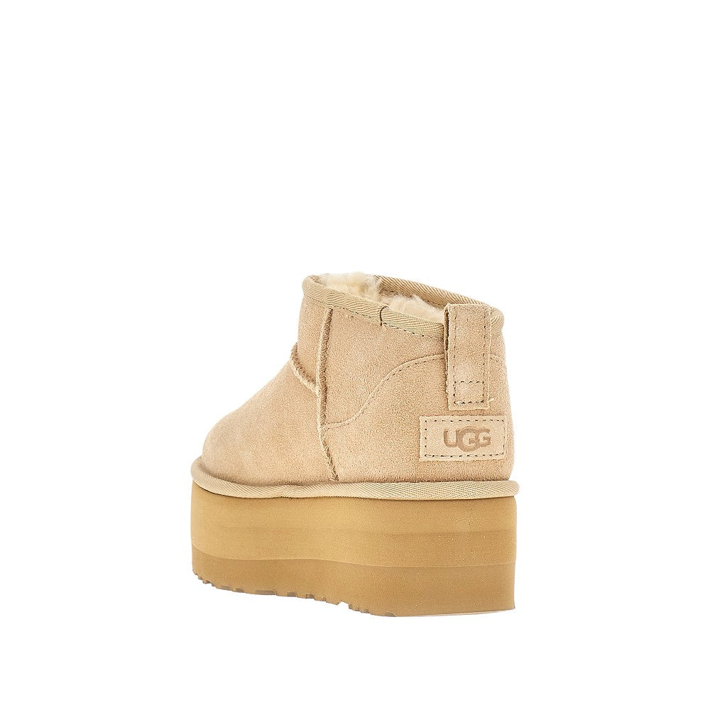classic ultra mini platform ankle boots