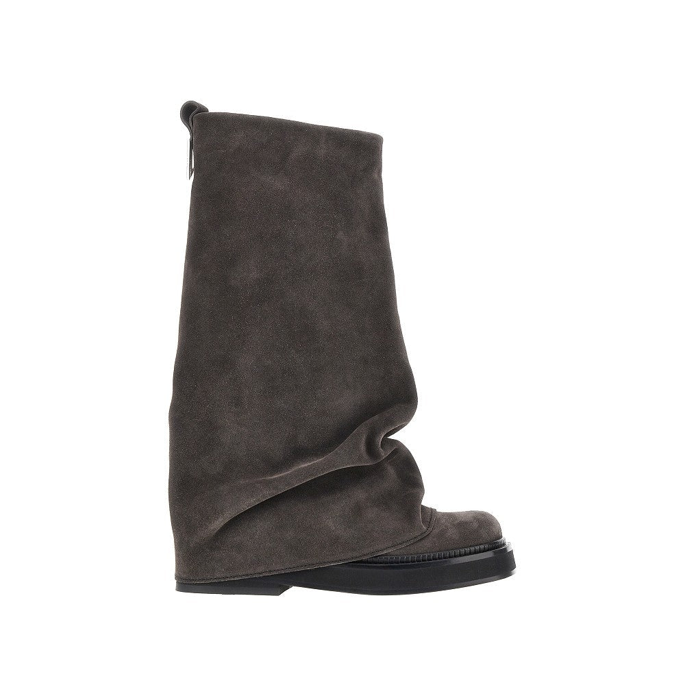 THE ATTICO 36 robin suede leather boots