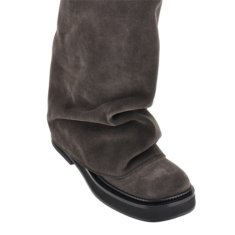 THE ATTICO 36 robin suede leather boots