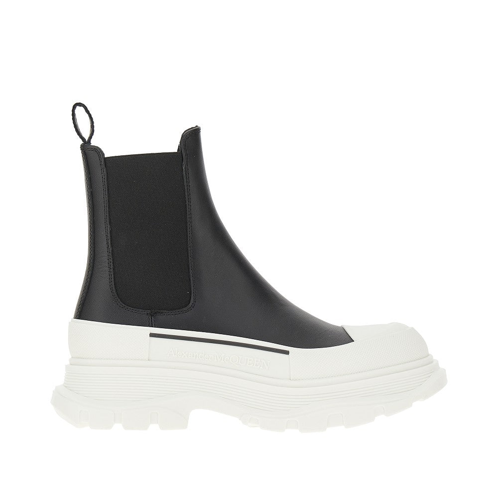 ALEXANDER MCQUEEN 36 leather chelsea slick boots