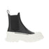ALEXANDER MCQUEEN 36 leather chelsea slick boots
