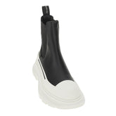 ALEXANDER MCQUEEN 36 leather chelsea slick boots