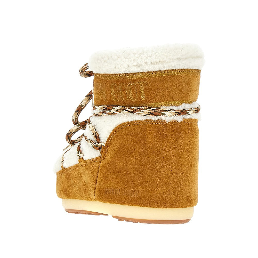 shearling icon low boots