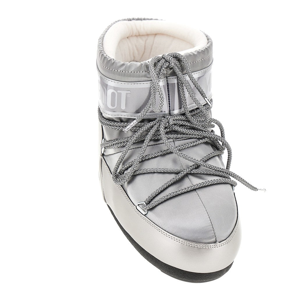MOON BOOT 39-41 icon low glance satin boots