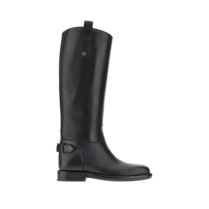 BURBERRY 39 cavalier leather boots