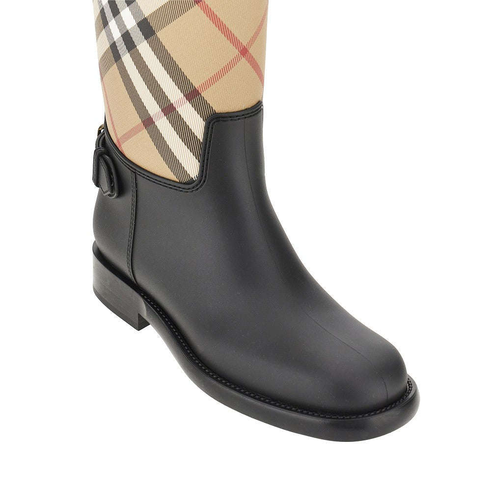 BURBERRY 36 cavalier check boots
