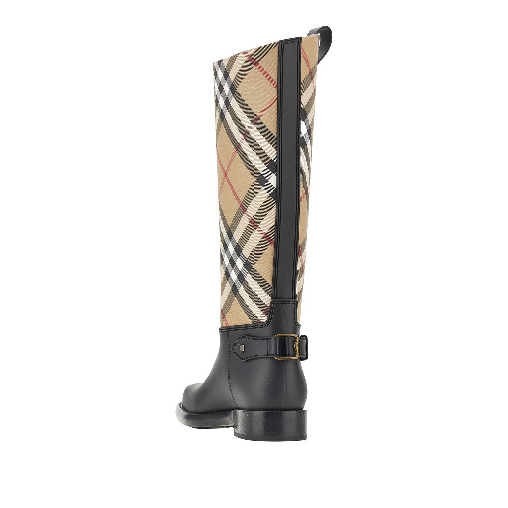 cavalier check boots
