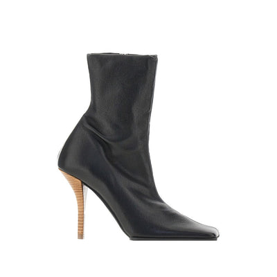 soft square keather boots