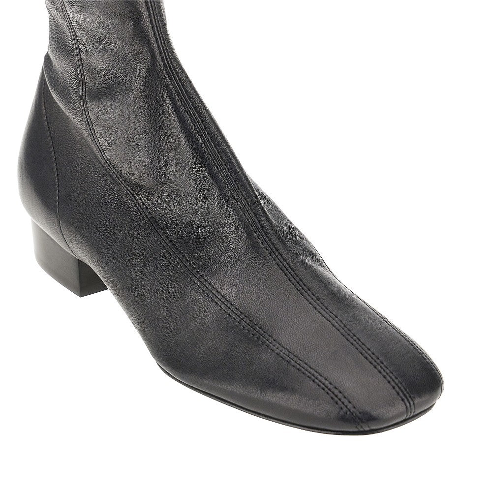 club nappa leather ankle boots