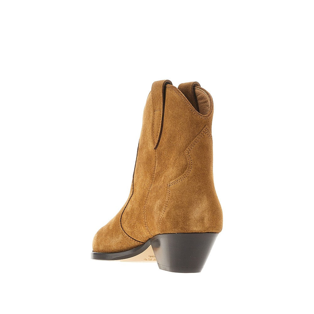 dewina suede leather ankle-boots