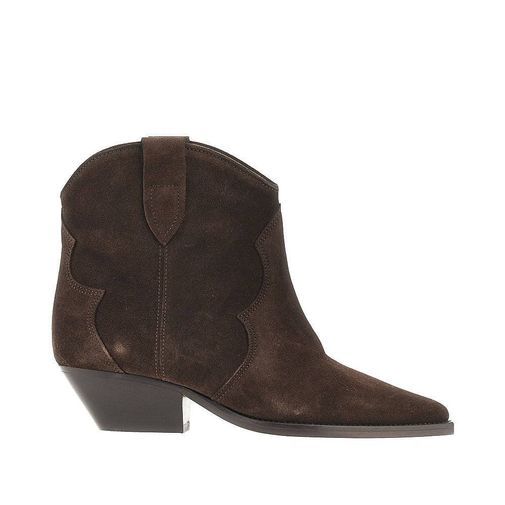 dewina suede leather ankle-boots