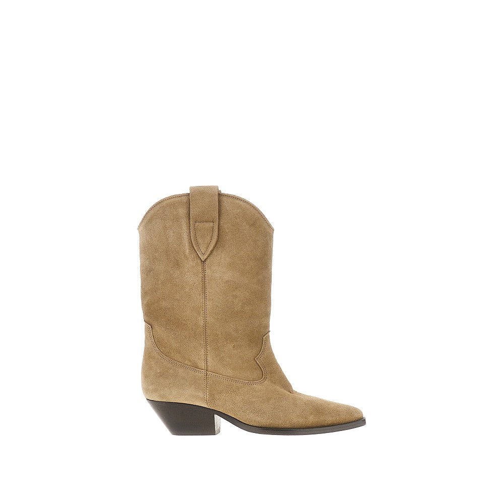 suede leather duerto texan boots