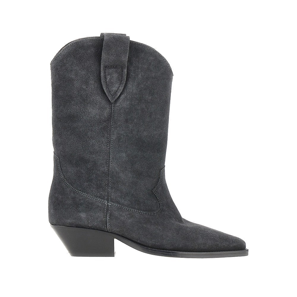 suede leather duerto texan boots