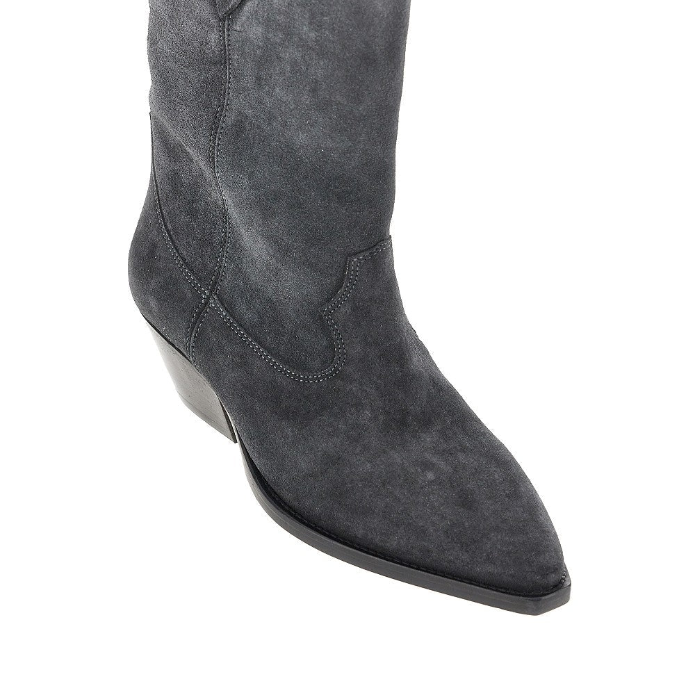 suede leather duerto texan boots