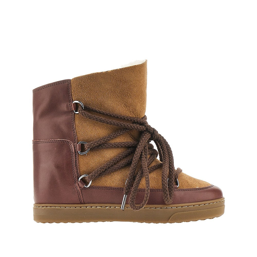 nowles leather booties