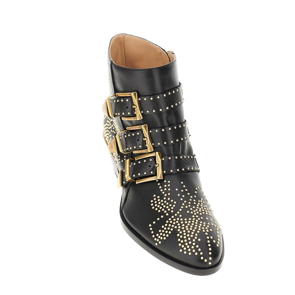 susan leather ankle boots