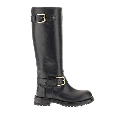 DOLCE&amp;GABBANA 37 leather biker boots