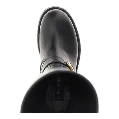DOLCE&amp;GABBANA 37 leather biker boots