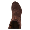 croco-embossed leather ankle boots