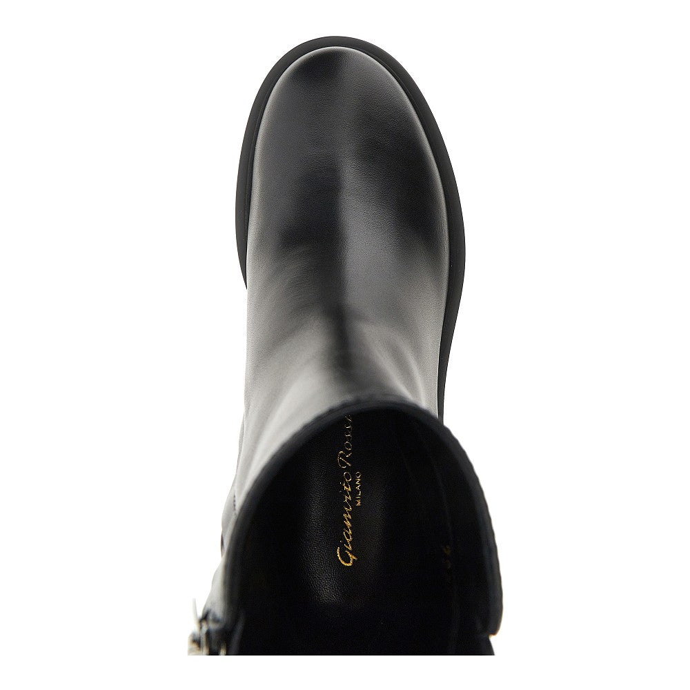 hiro leather boots