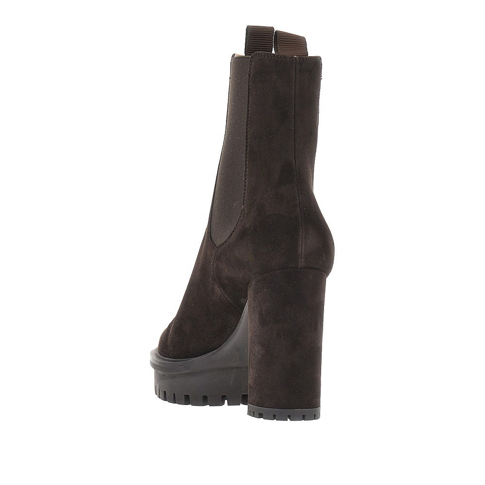 barry suede leather booties