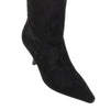 rose suede leather boots