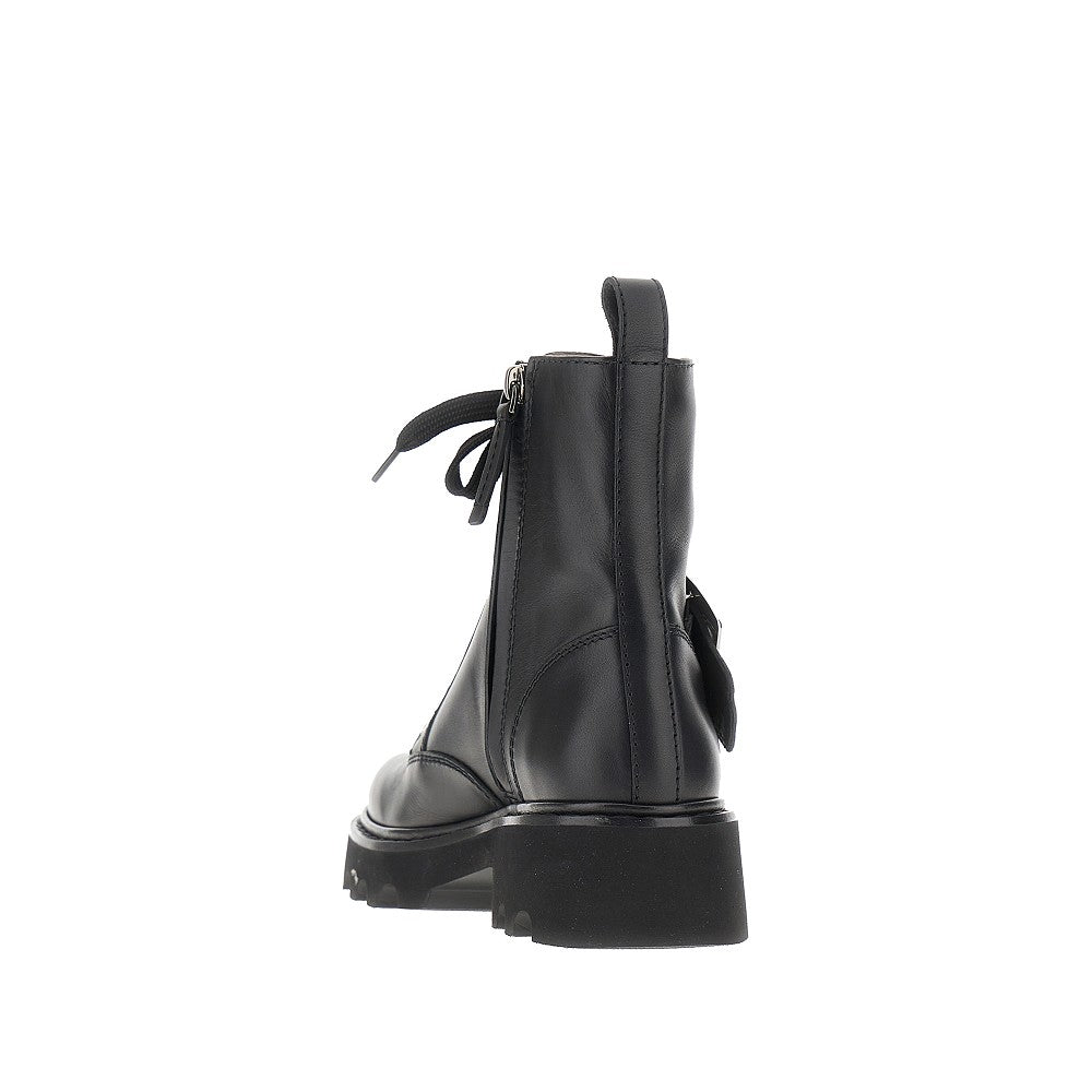 ROGER VIVIER 36 vivrangers leather combat boots