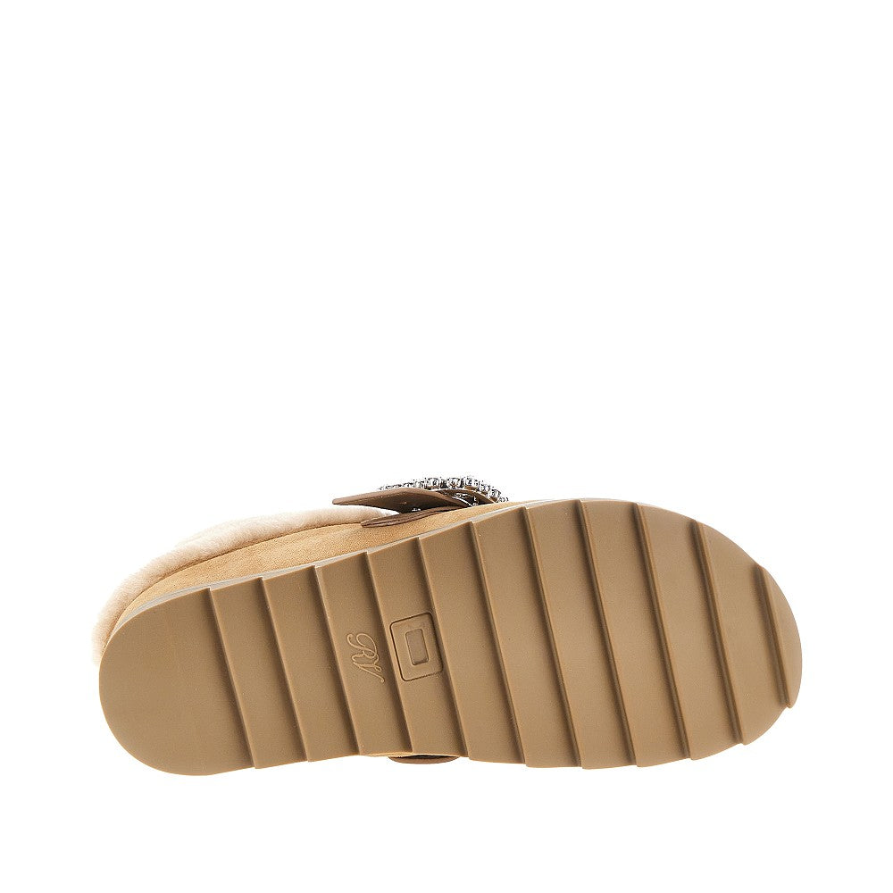 suede leather slidy viv mules