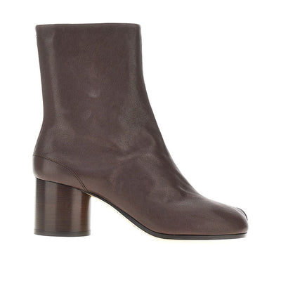 tabi leather ankle boots
