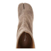 suede leather tabi ankle boots