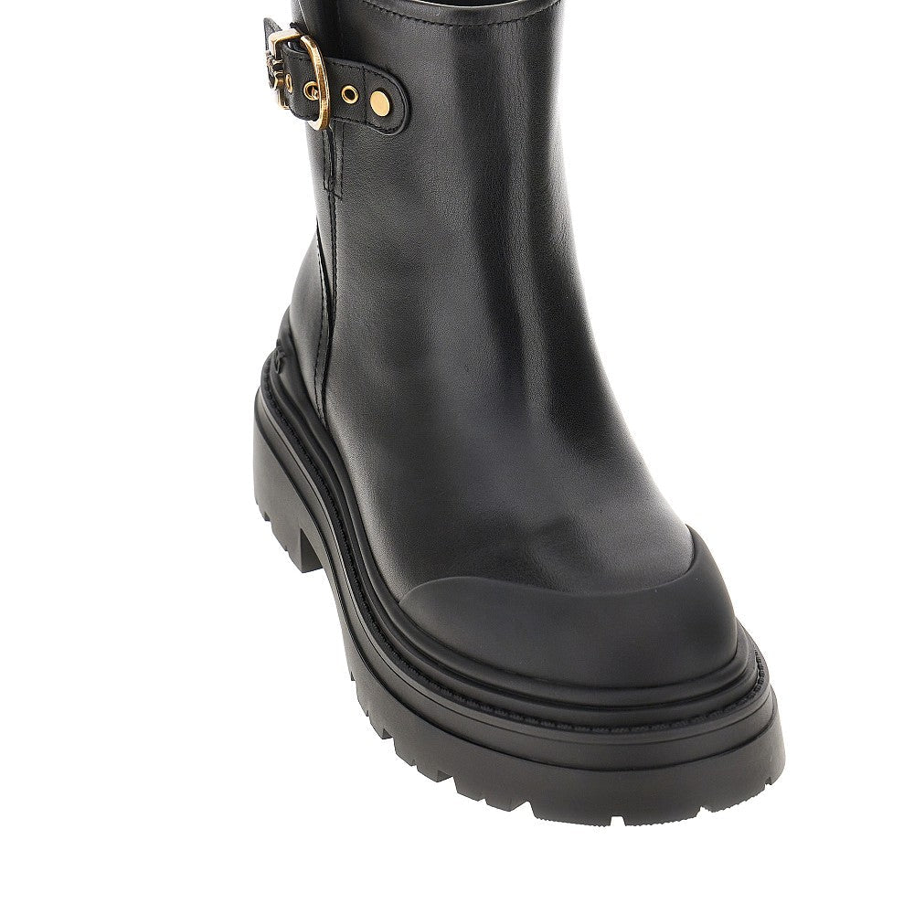 PINKO 36 leather ankle boots