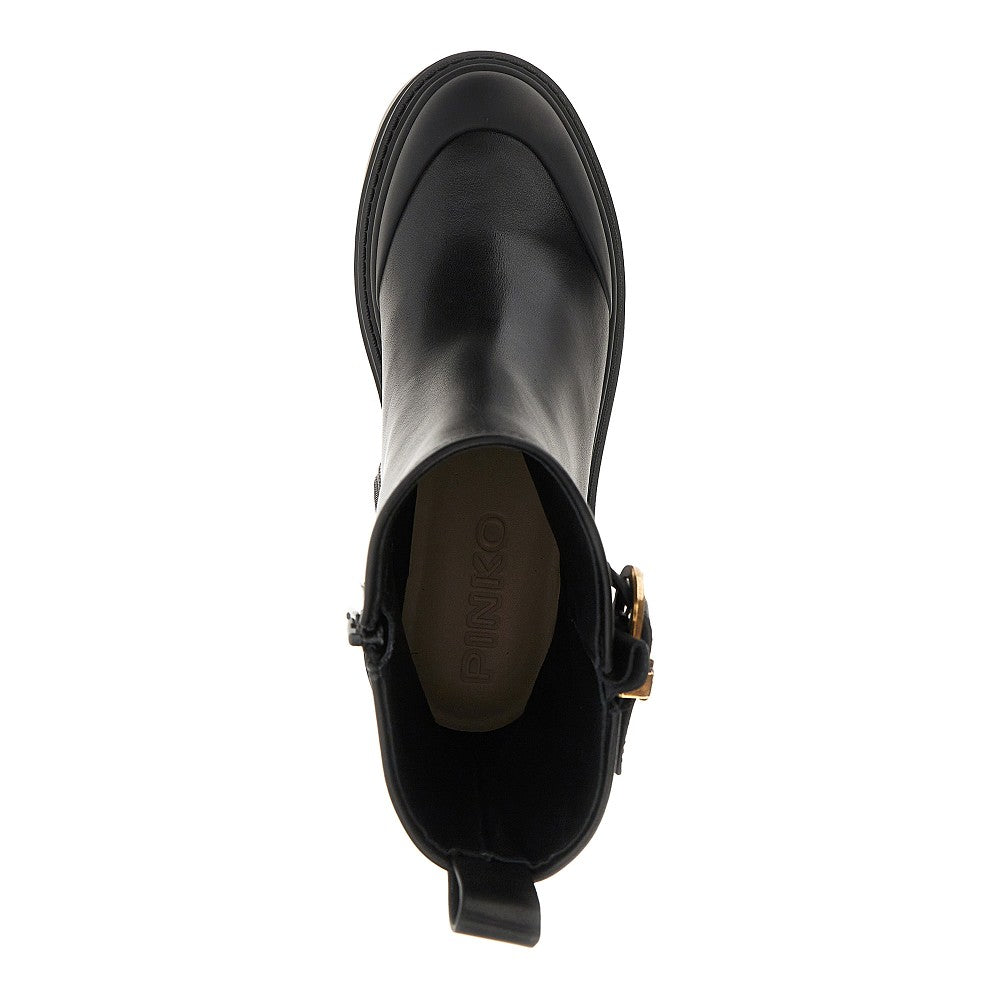 PINKO 36 leather ankle boots