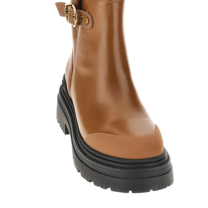 PINKO 37 leather ankle boots