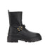 PINKO 36 leather boots with strap