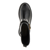 PINKO 36 leather boots with strap