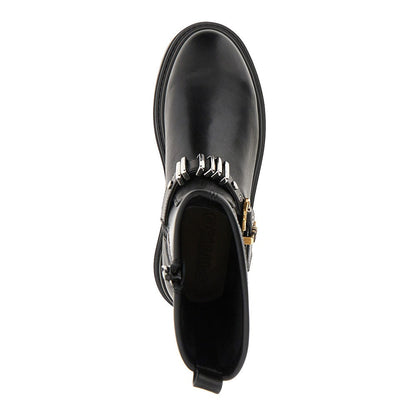 PINKO 36 leather boots with strap