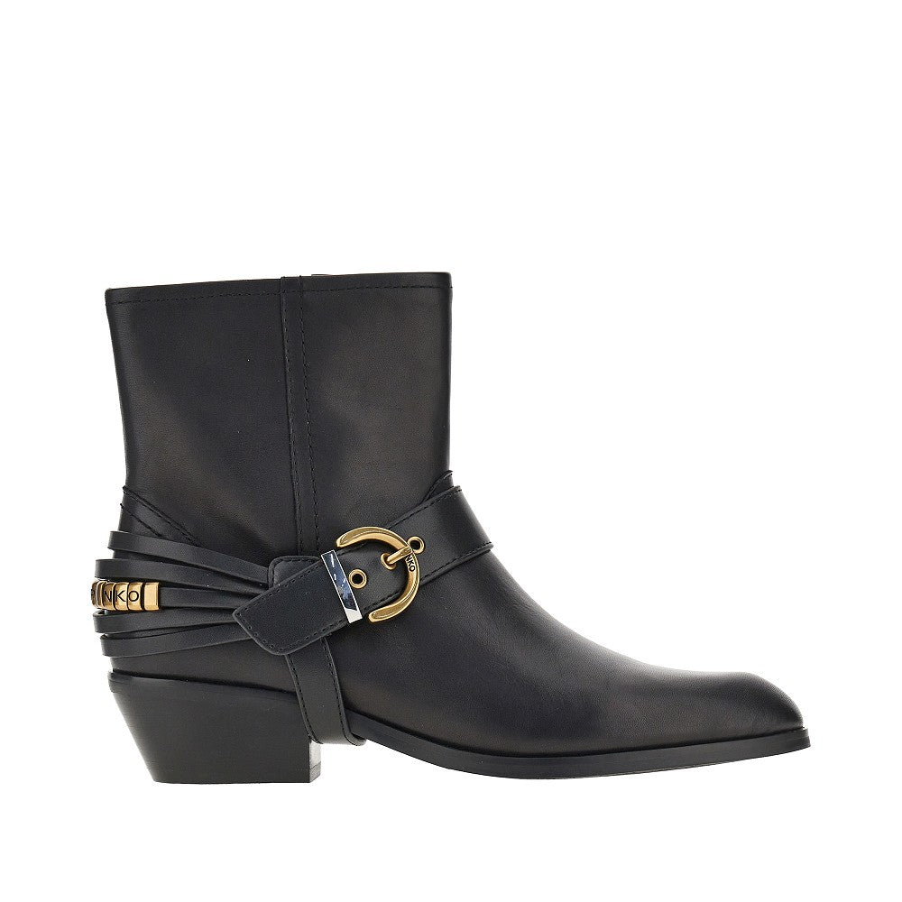 leather ankle boots