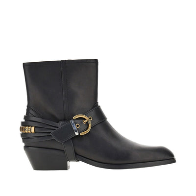 leather ankle boots