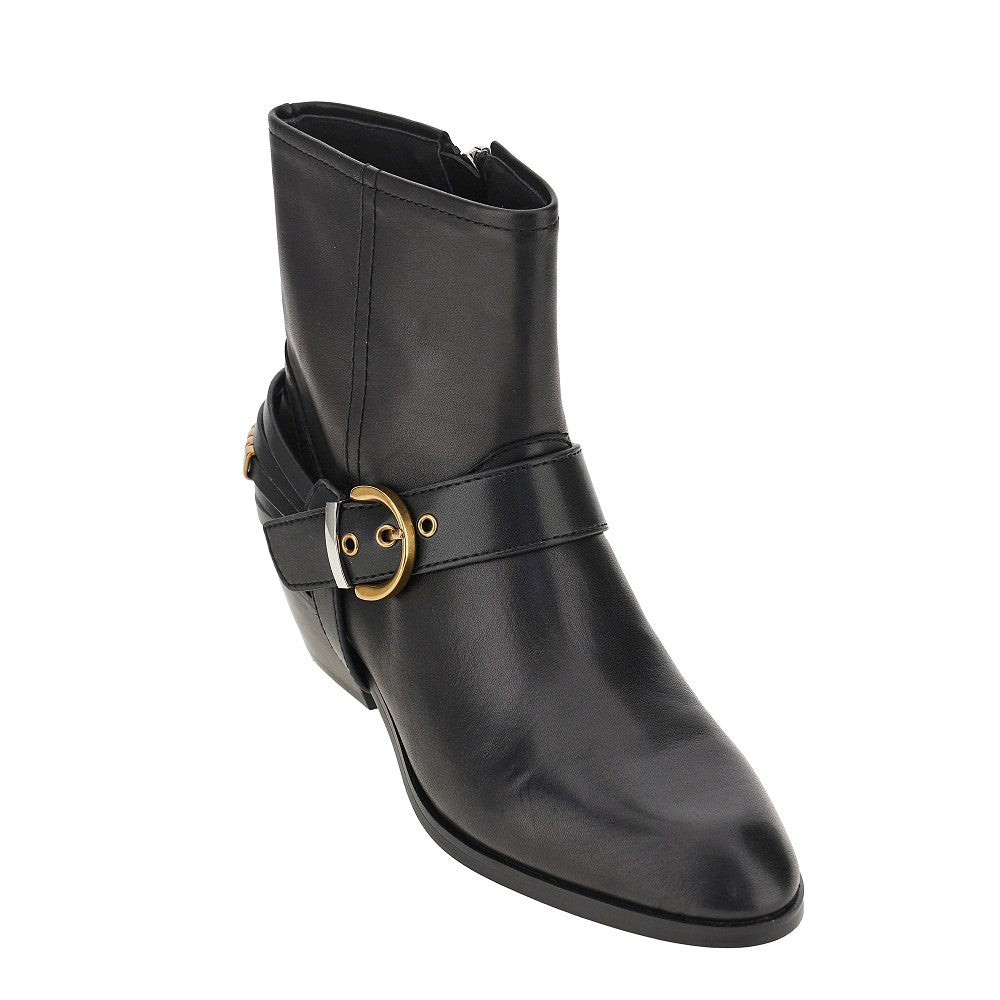 leather ankle boots