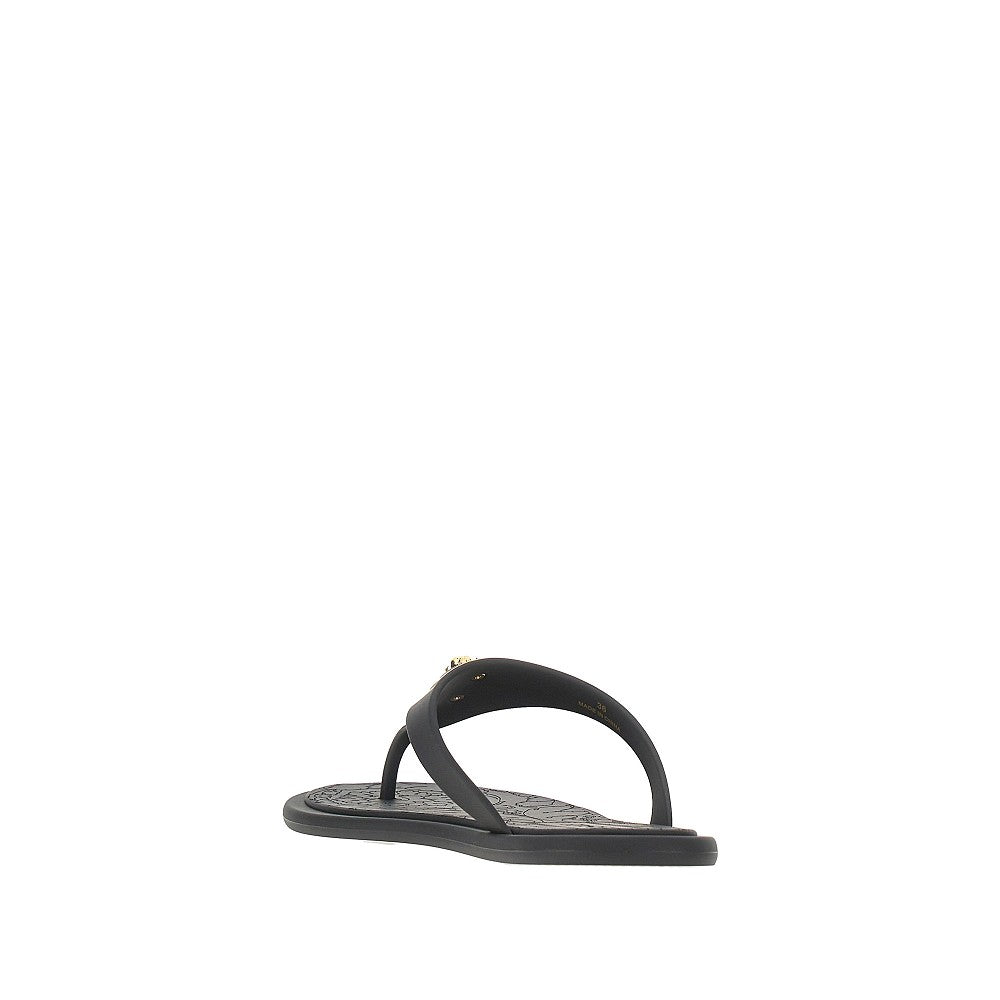 alia rubber thong slides