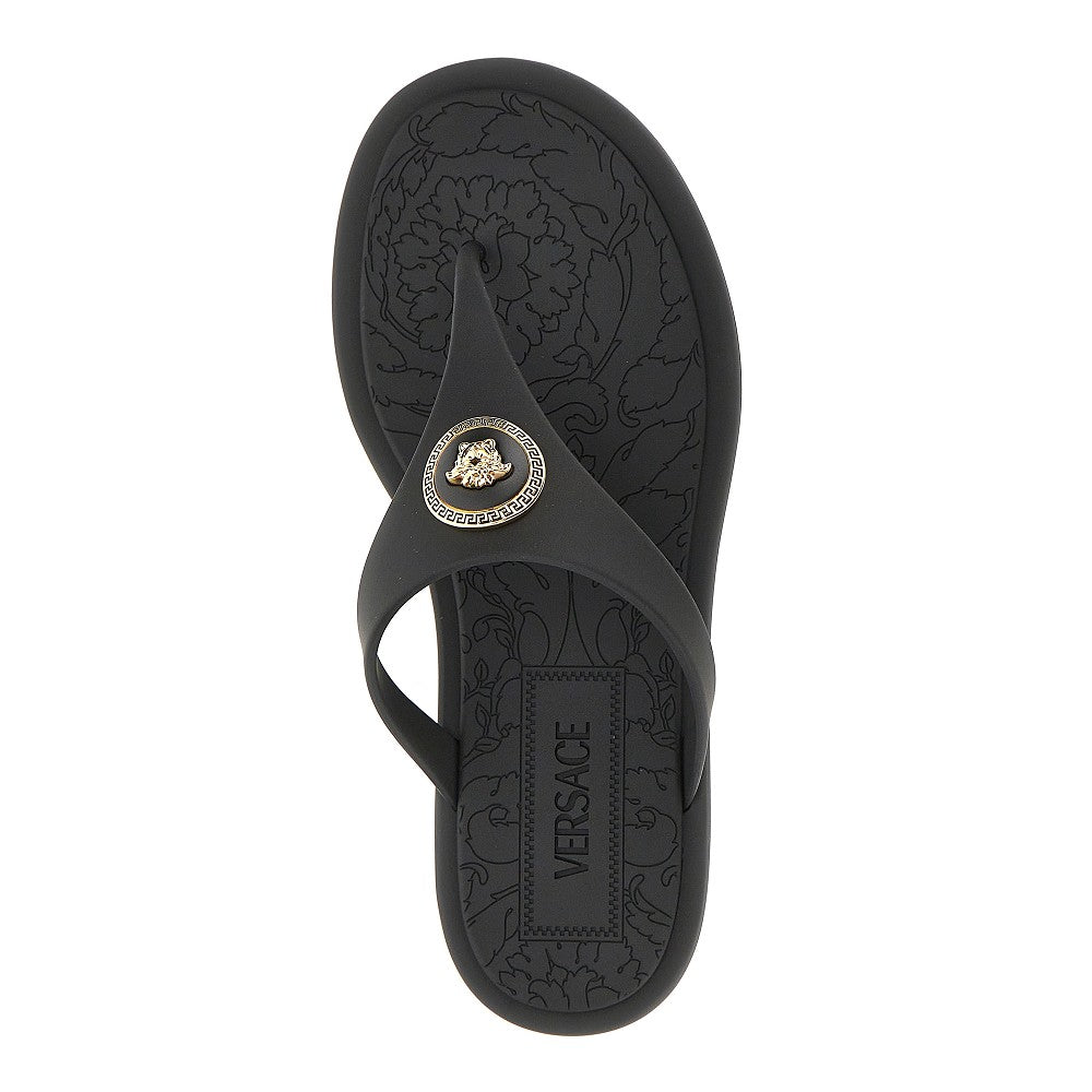 alia rubber thong slides