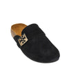 mellow suede leather mules