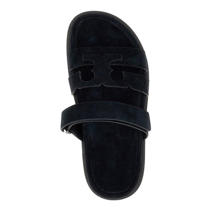 TORY BURCH 6.5 suede leather ines slides