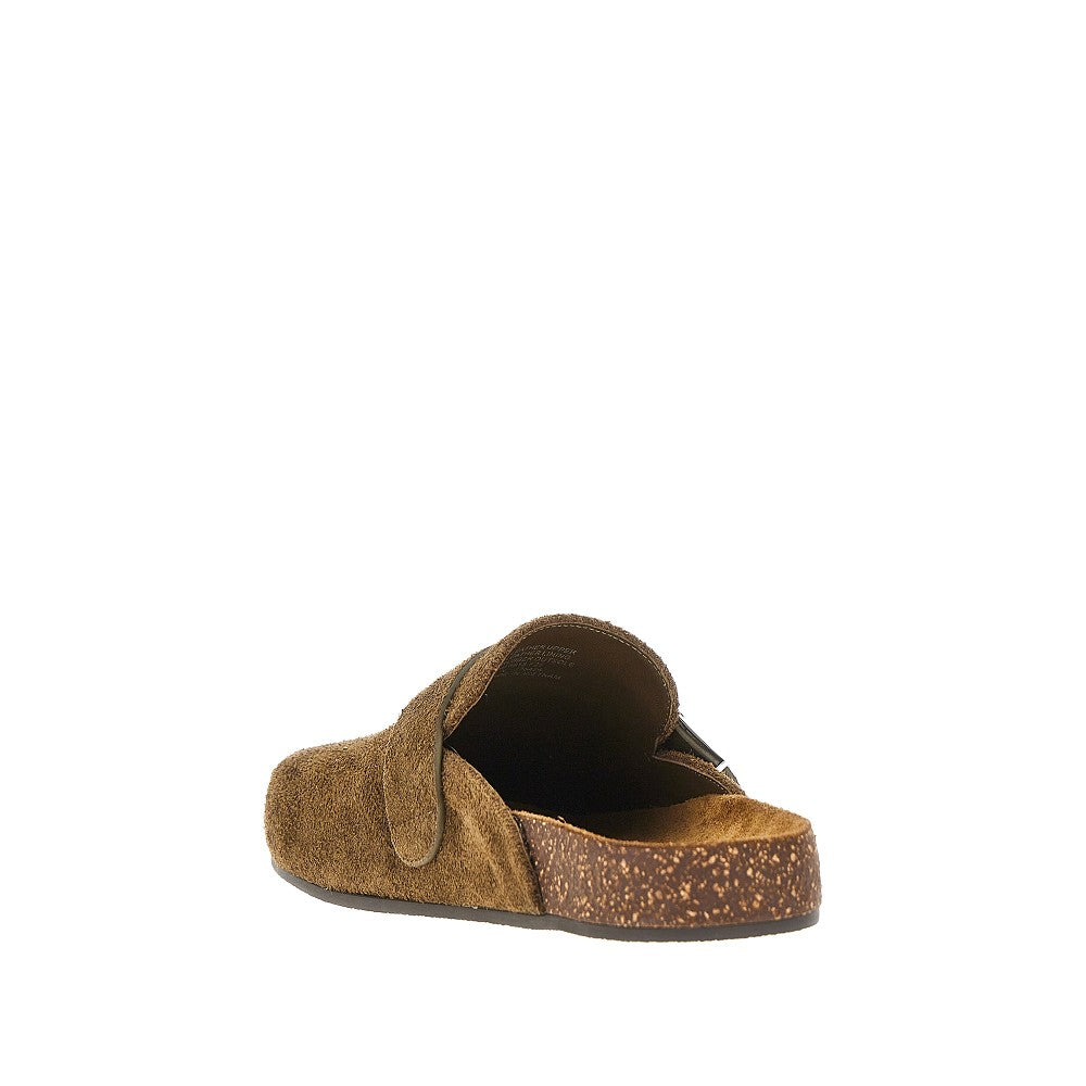 TORY BURCH 6 mellow suede leather mules