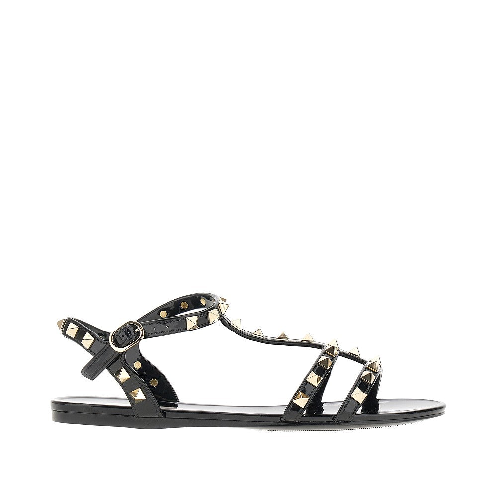 VALENTINO GARAVANI 36 rockstud rubber sandals