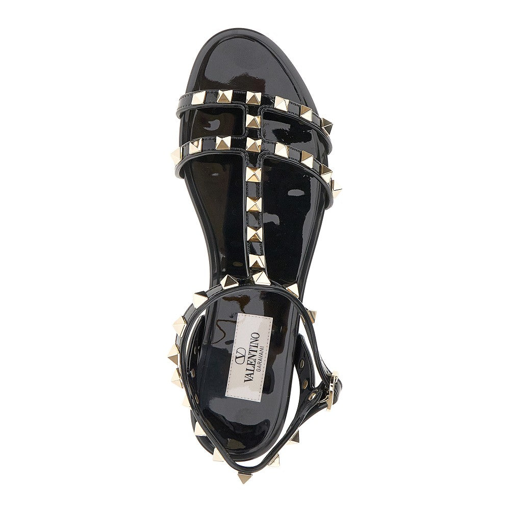 VALENTINO GARAVANI 36 rockstud rubber sandals